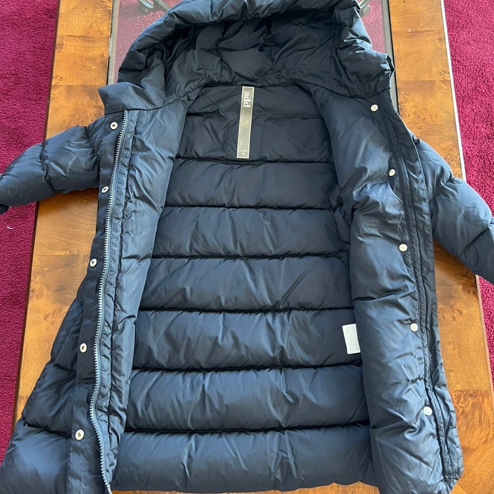 Jacket Winter Girls, ADD Italy 🇮🇹 , Size 6, downy, dark blue